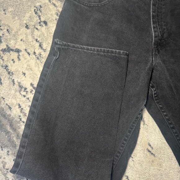 Riders by Lee Dark Wash Black Straight Denim Jeans - Picture 6 of 12